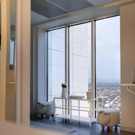 Golden-hour Loft 35f Sunset Views Free Parking * Skopje