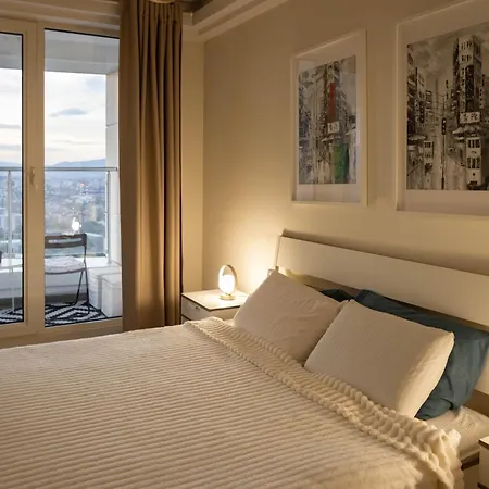 아파트 Golden-hour Loft On The 35th Floor With 290 Views And Free Parking *